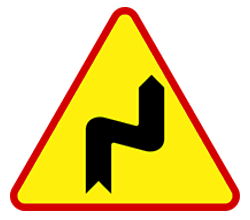 Znak drogowy A-5: skrzyżowanie dróg