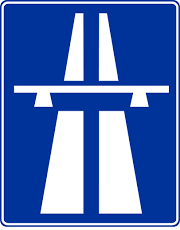 Znak drogowy D-9: autostrada